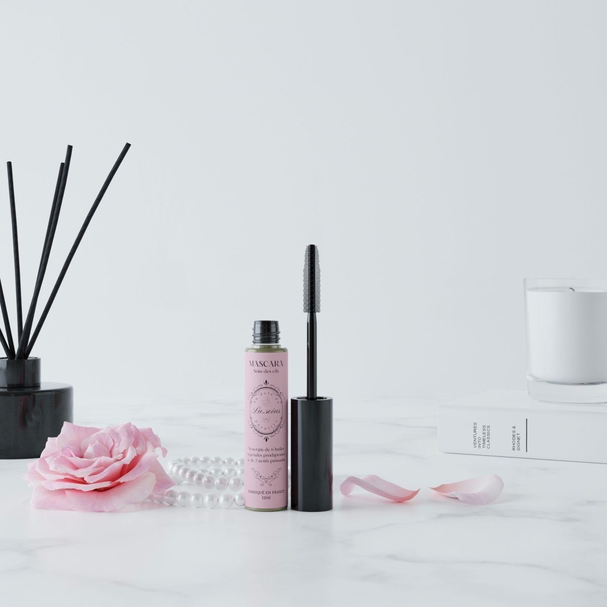 Mascara avec huile de ricin naturel