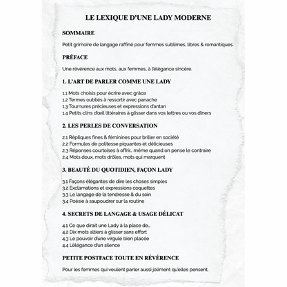 Page ebook lexique lady  - Lu.soins
