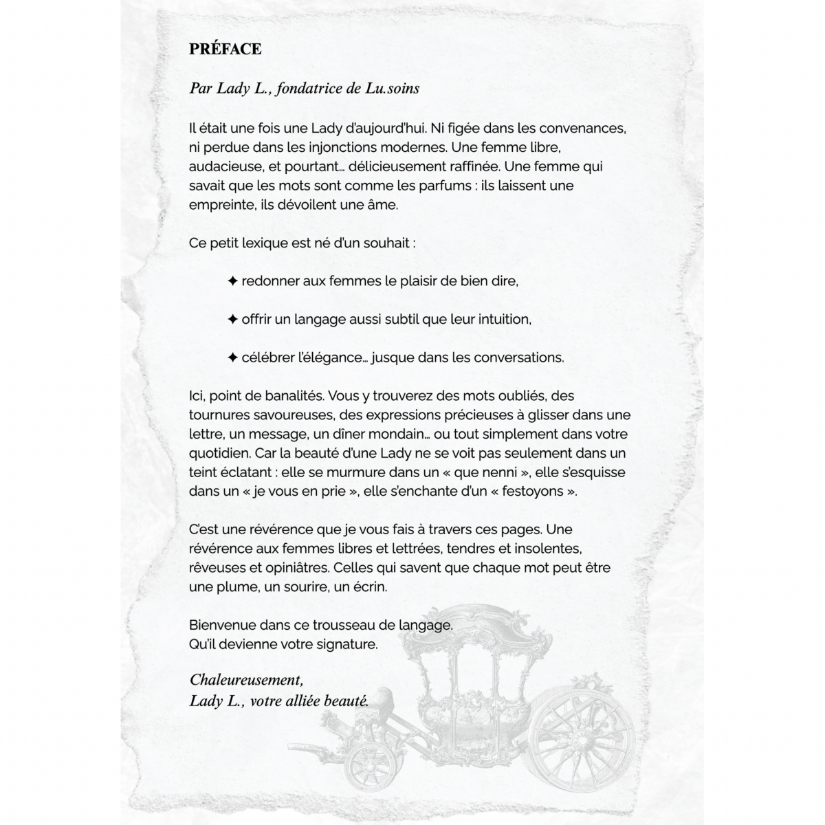 Page ebook lexique lady  - Lu.soins