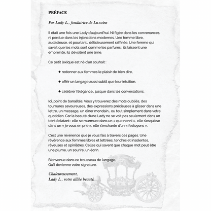 Page ebook lexique lady  - Lu.soins