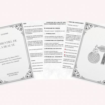 les listes INCI (e-book)