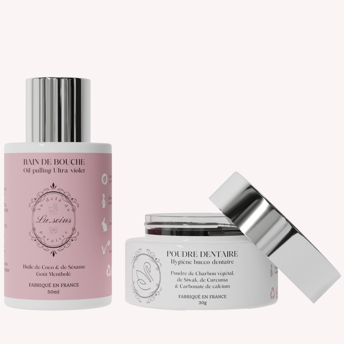 poudre dentaire bain de bouche